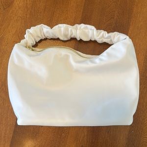 Stoney Clover Lane Scrunch Bag in white